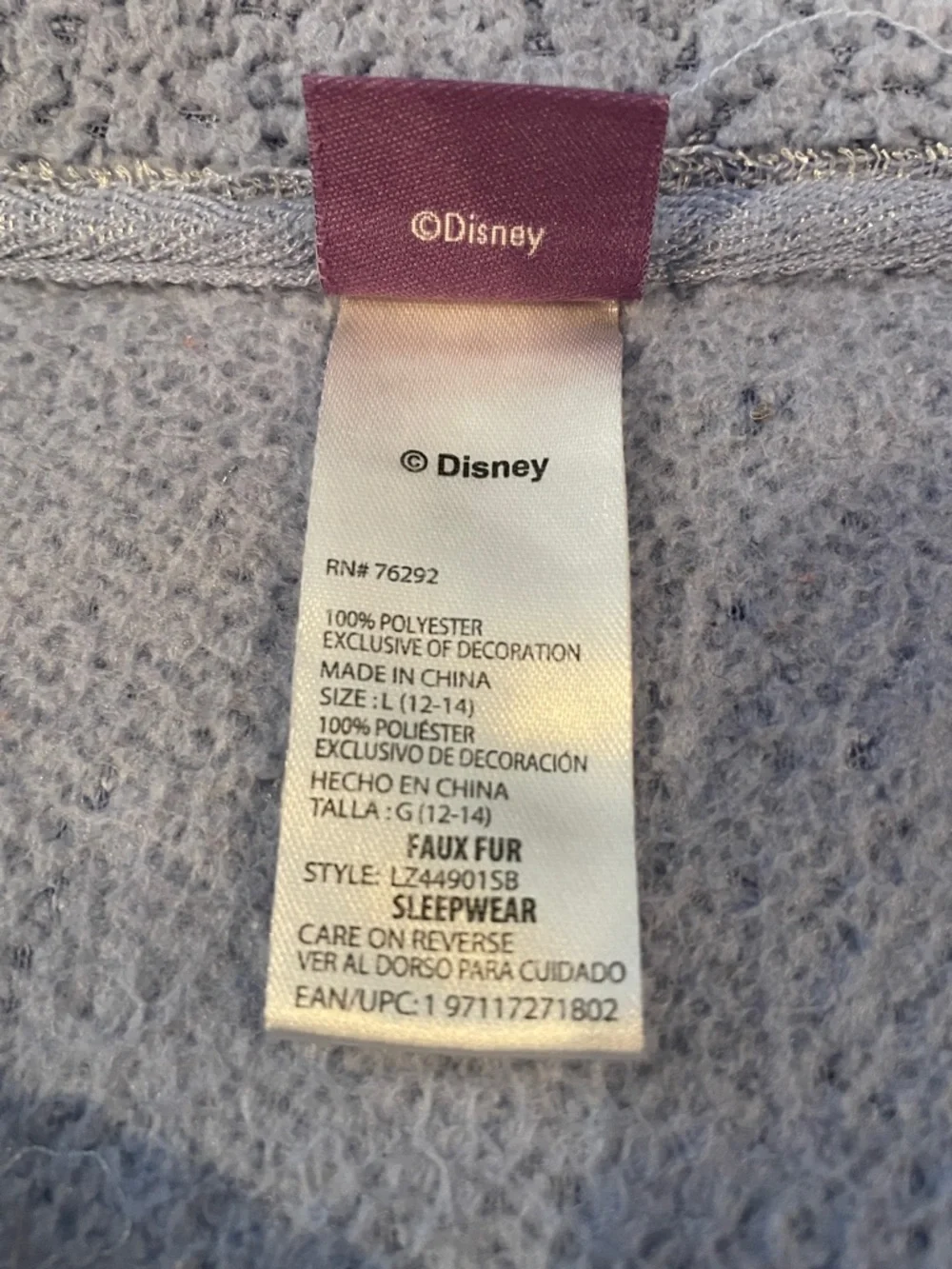 Disney Womens Stitch Print Pajama Set Size Large (12-14) - Picture 8 of 9